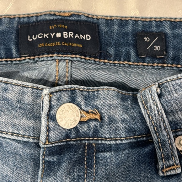 🍀Lucky Brand Eva Skinny Jeans. Ladies 10 - Picture 4 of 14